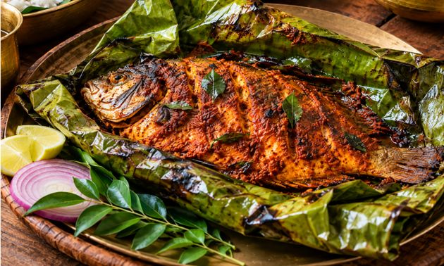 Karimeen Pollichathu